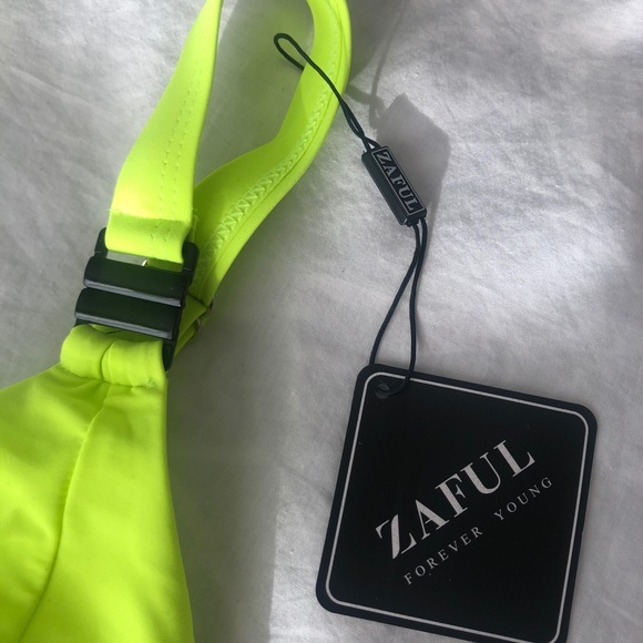 NEW Neon Buckle Bathing Suit - Picture 8 of 9